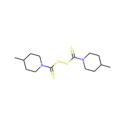 CC1CCN(C(=S)SSC(=S)N2CCC(C)CC2)CC1 ZINC000045301173
