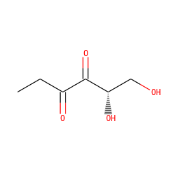 CCC(=O)C(=O)[C@@H](O)CO ZINC000038864558