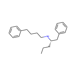 CCC[C@@H](Cc1ccccc1)NCCCCc1ccccc1 ZINC000013736004