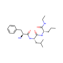 CCC[C@H](NC(=O)[C@H](CC(C)C)NC(=O)[C@@H](N)Cc1ccccc1)C(=O)NCC ZINC000026742884