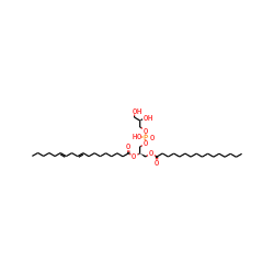 CCCCC/C=C/C/C=C/CCCCCCCC(=O)O[C@H](COC(=O)CCCCCCCCCCCCCCC)CO[P@@](=O)(O)OC[C@H](O)CO ZINC000049898741