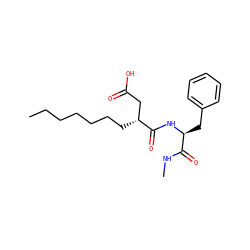 CCCCCCC[C@H](CC(=O)O)C(=O)N[C@@H](Cc1ccccc1)C(=O)NC ZINC000034801797