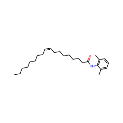 CCCCCCCC/C=C\CCCCCCCC(=O)Nc1c(C)cccc1C ZINC000036349659