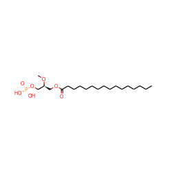 CCCCCCCCCCCCCCCC(=O)OC[C@@H](COP(=O)(O)O)OC ZINC000084596782