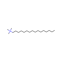 CCCCCCCCCCCCCCCC[N+](C)(C)C ZINC000006846023