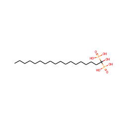 CCCCCCCCCCCCCCCCCC(O)(P(=O)(O)O)P(=O)(O)O ZINC000034803923