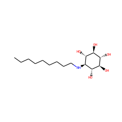 CCCCCCCCCN[C@H]1[C@H](O)[C@@H](O)[C@H](O)[C@@H](O)[C@@H]1O ZINC000101554697