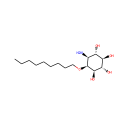 CCCCCCCCCO[C@H]1[C@@H](N)[C@H](O)[C@@H](O)[C@H](O)[C@H]1O ZINC000095552063