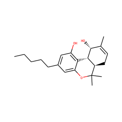 CCCCCc1cc(O)c2c(c1)OC(C)(C)[C@@H]1CC=C(C)[C@@H](O)[C@@H]21 ZINC000473135013
