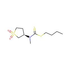 CCCCSC(=S)N(C)[C@@H]1CCS(=O)(=O)C1 ZINC000005102894