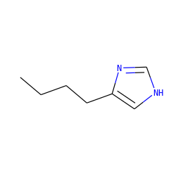 CCCCc1c[nH]cn1 ZINC000034349848