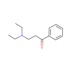 CCN(CC)CCC(=O)c1ccccc1 ZINC000001508815