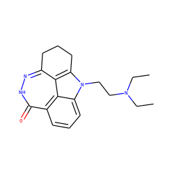 CCN(CC)CCn1c2c3c(n[nH]c(=O)c4cccc1c34)CCC2 ZINC000150201839