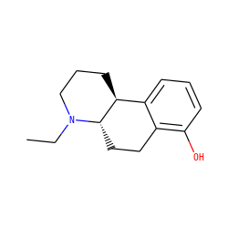 CCN1CCC[C@H]2c3cccc(O)c3CC[C@@H]21 ZINC000026276265