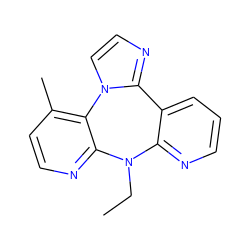 CCN1c2ncccc2-c2nccn2-c2c(C)ccnc21 ZINC000005841655
