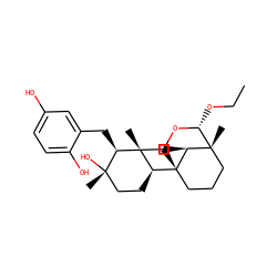 CCO[C@H]1OC[C@]23CCC[C@]1(C)[C@@H]2CC[C@@]1(C)[C@H](Cc2cc(O)ccc2O)[C@@](C)(O)CC[C@H]31 ZINC000473130844