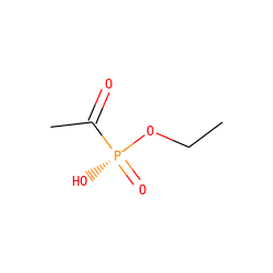 CCO[P@](=O)(O)C(C)=O ZINC000143497927