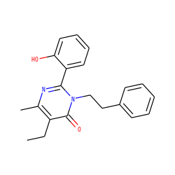 CCc1c(C)nc(-c2ccccc2O)n(CCc2ccccc2)c1=O ZINC000028521340