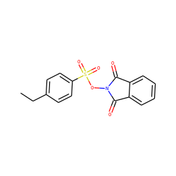CCc1ccc(S(=O)(=O)ON2C(=O)c3ccccc3C2=O)cc1 ZINC000002841343