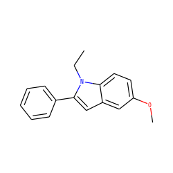 CCn1c(-c2ccccc2)cc2cc(OC)ccc21 ZINC000103229024