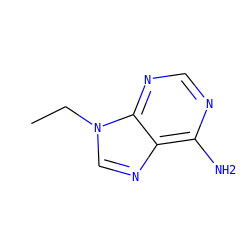 CCn1cnc2c(N)ncnc21 ZINC000000402896