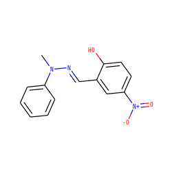 CN(/N=C/c1cc([N+](=O)[O-])ccc1O)c1ccccc1 ZINC000033837415