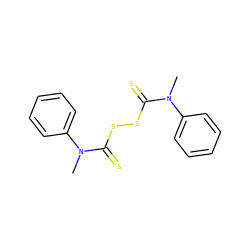 CN(C(=S)SSC(=S)N(C)c1ccccc1)c1ccccc1 ZINC000001669786