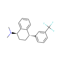 CN(C)[C@@H]1CC[C@@H](c2cccc(C(F)(F)F)c2)c2ccccc21 ZINC000029313729