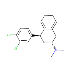 CN(C)[C@H]1Cc2ccccc2[C@H](c2ccc(Cl)c(Cl)c2)C1 ZINC000066103116