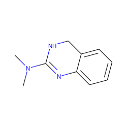 CN(C)C1=Nc2ccccc2CN1 ZINC000101160232