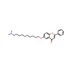 CN(C)CCCCCCCCCCOc1ccc2oc(-c3ccccc3)cc(=O)c2c1 ZINC000013454311