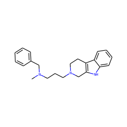 CN(CCCN1CCc2c([nH]c3ccccc23)C1)Cc1ccccc1 ZINC000299819385