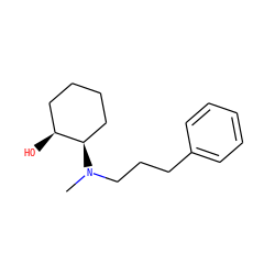 CN(CCCc1ccccc1)[C@@H]1CCCC[C@@H]1O ZINC000028232485
