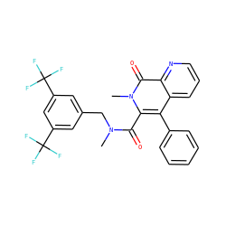 CN(Cc1cc(C(F)(F)F)cc(C(F)(F)F)c1)C(=O)c1c(-c2ccccc2)c2cccnc2c(=O)n1C ZINC000001544135