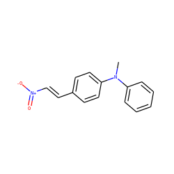 CN(c1ccccc1)c1ccc(/C=C/[N+](=O)[O-])cc1 ZINC000000454909