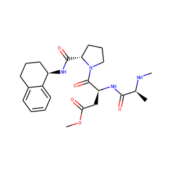 CN[C@@H](C)C(=O)N[C@@H](CC(=O)OC)C(=O)N1CCC[C@H]1C(=O)N[C@@H]1CCCc2ccccc21 ZINC000064754793