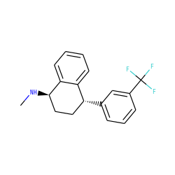 CN[C@@H]1CC[C@@H](c2cccc(C(F)(F)F)c2)c2ccccc21 ZINC000029325202
