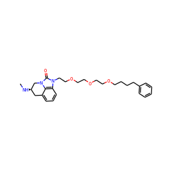 CN[C@@H]1Cc2cccc3c2n(c(=O)n3CCOCCOCCOCCCCc2ccccc2)C1 ZINC001772582137