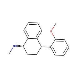 CN[C@H]1CC[C@@H](c2ccccc2OC)c2ccccc21 ZINC000029326717