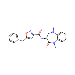 CN1C[C@H](NC(=O)c2cc(Cc3ccccc3)on2)C(=O)N(C)c2ccccc21 ZINC001772601133
