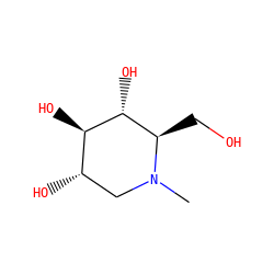 CN1C[C@H](O)[C@@H](O)[C@H](O)[C@H]1CO ZINC000003795332