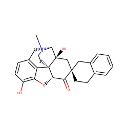 CN1CC[C@@]23c4c5ccc(O)c4O[C@H]2C(=O)[C@]2(CCc4ccccc4C2)C[C@@]3(O)[C@H]1C5 ZINC000169370938