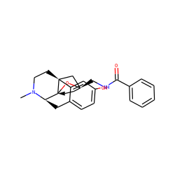 CN1CC[C@]23C[C@]4(CNC(=O)c5ccccc5)CC[C@@]2(O4)[C@H]1Cc1ccc(O)cc13 ZINC000101396382