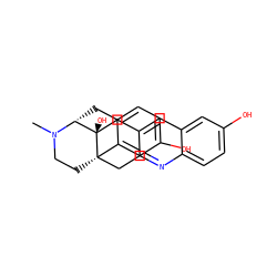 CN1CC[C@]23Cc4nc5ccc(O)cc5cc4C[C@@]2(O)[C@H]1Cc1ccc(O)cc13 ZINC000095559158