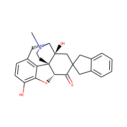 CN1CC[C@]23c4c5ccc(O)c4O[C@H]2C(=O)C2(Cc4ccccc4C2)C[C@@]3(O)[C@H]1C5 ZINC000013555461