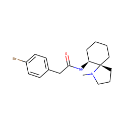 CN1CCC[C@@]12CCCC[C@@H]2NC(=O)Cc1ccc(Br)cc1 ZINC000028252377