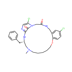 CN1CCCCCOc2ccc(Cl)cc2CNC(=O)Cn2c(Cl)cnc(c2=O)N[C@@H](Cc2ccccc2)C1 ZINC000026665321