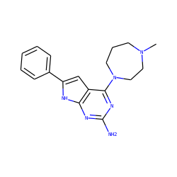 CN1CCCN(c2nc(N)nc3[nH]c(-c4ccccc4)cc23)CC1 ZINC000095595720