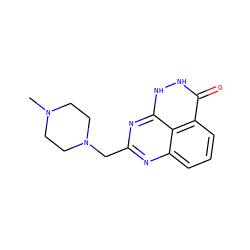 CN1CCN(Cc2nc3cccc4c(=O)[nH][nH]c(n2)c34)CC1 ZINC000059275777