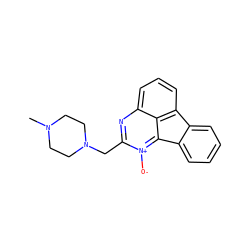 CN1CCN(Cc2nc3cccc4c3c([n+]2[O-])-c2ccccc2-4)CC1 ZINC000019366230